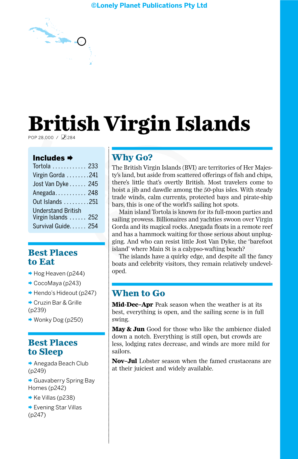 British Virgin Islands (BVI) Are Territories of Her Majes- Virgin Gorda