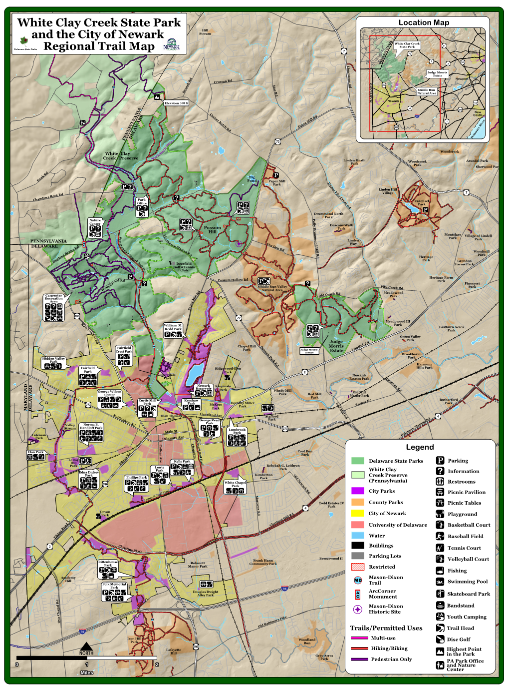 White Clay Creek State Park and the City of Newark Regional Trail