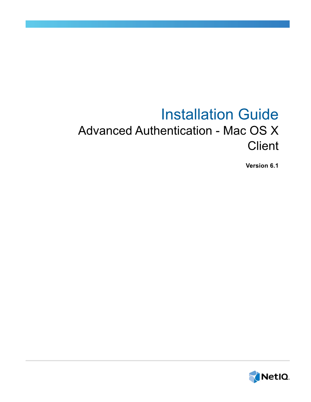 Advanced Authentication - Mac OS X Client