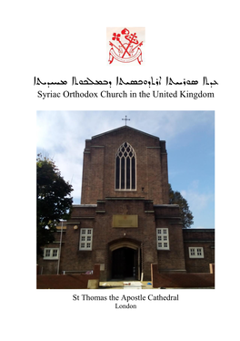 SOC-UK St Thomas Cathedral Booklet.Pdf