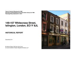 149-157 Whitecross Street, Islington, London, EC1Y 8JL