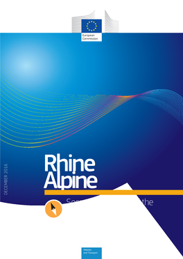Rhine-Alpine Corridor Work Plan