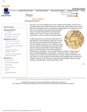 Getting Started Questions to Ask Resources the Map Is One of The