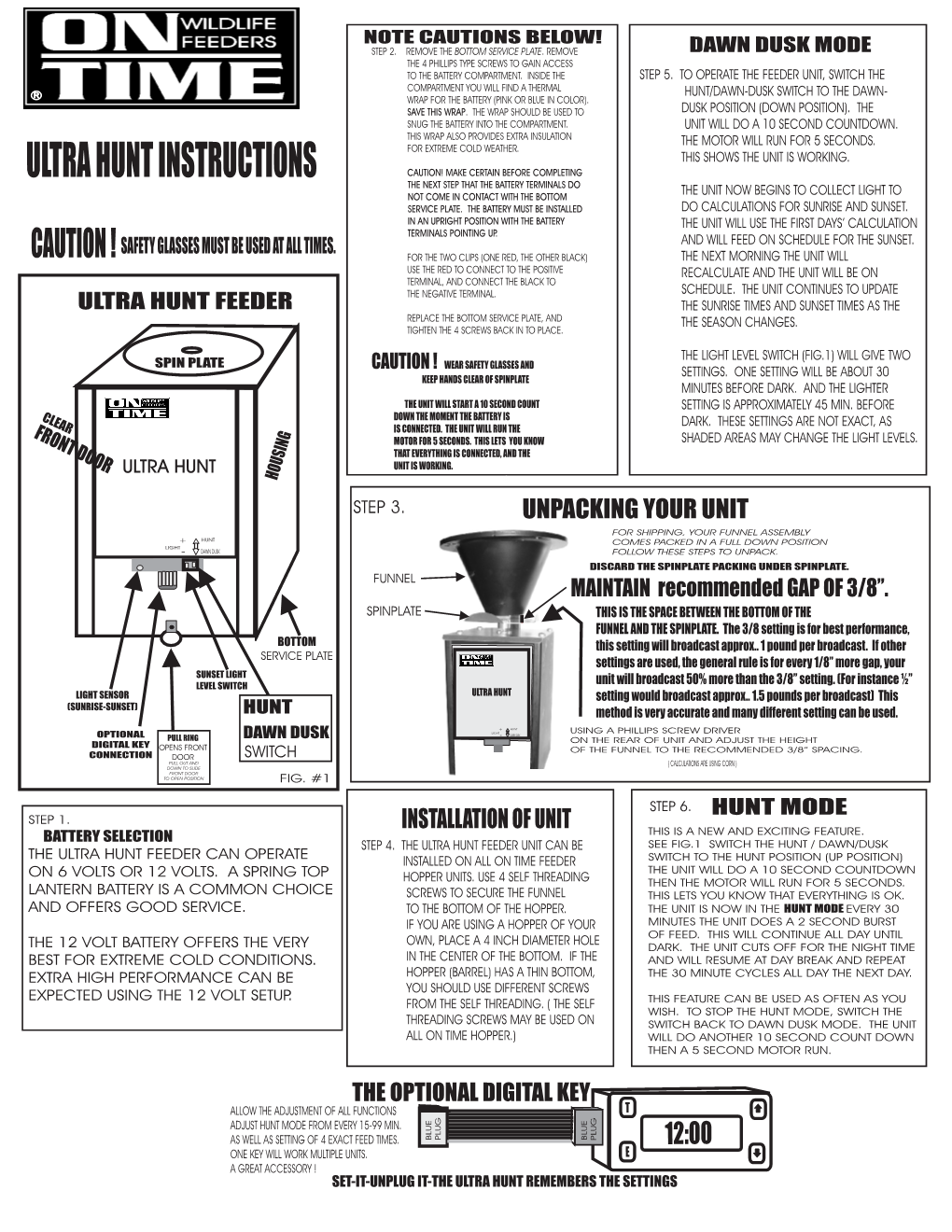 Ultra Hunt Instructions