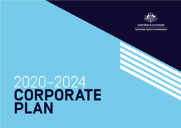 Australian Sports Commission Corporate Plan 2020-24