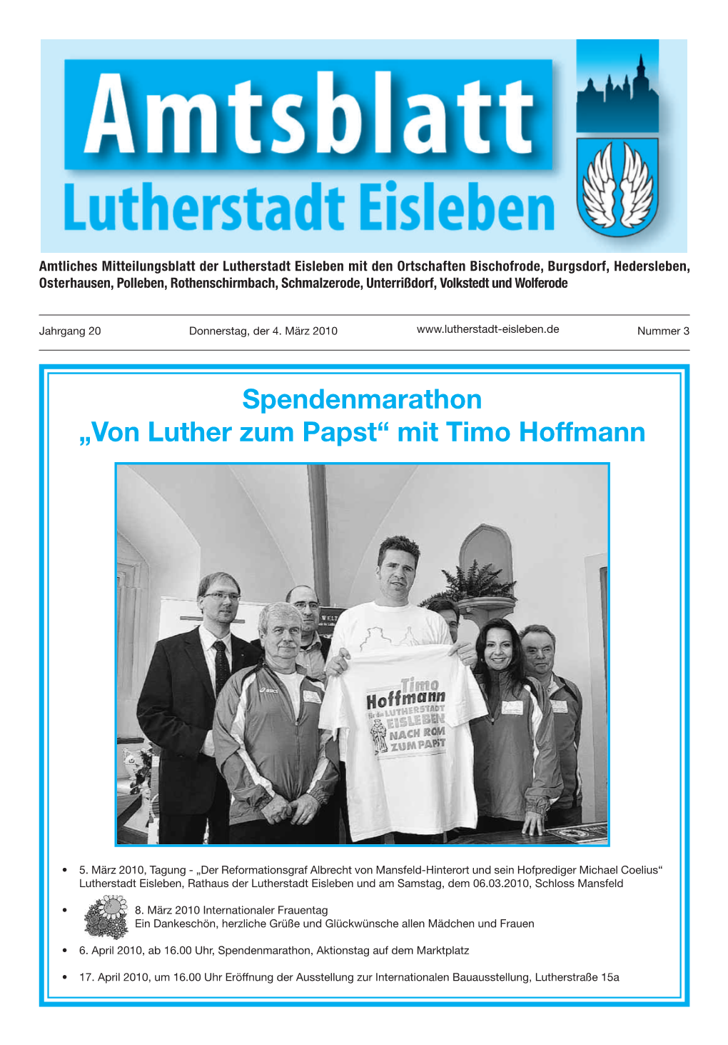 Spendenmarathon „Von Luther Zum Papst“ Mit Timo Hoffmann