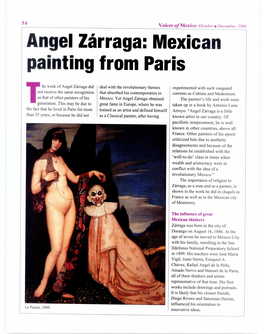 Angel Zárraga: Mexican Painting from Paris