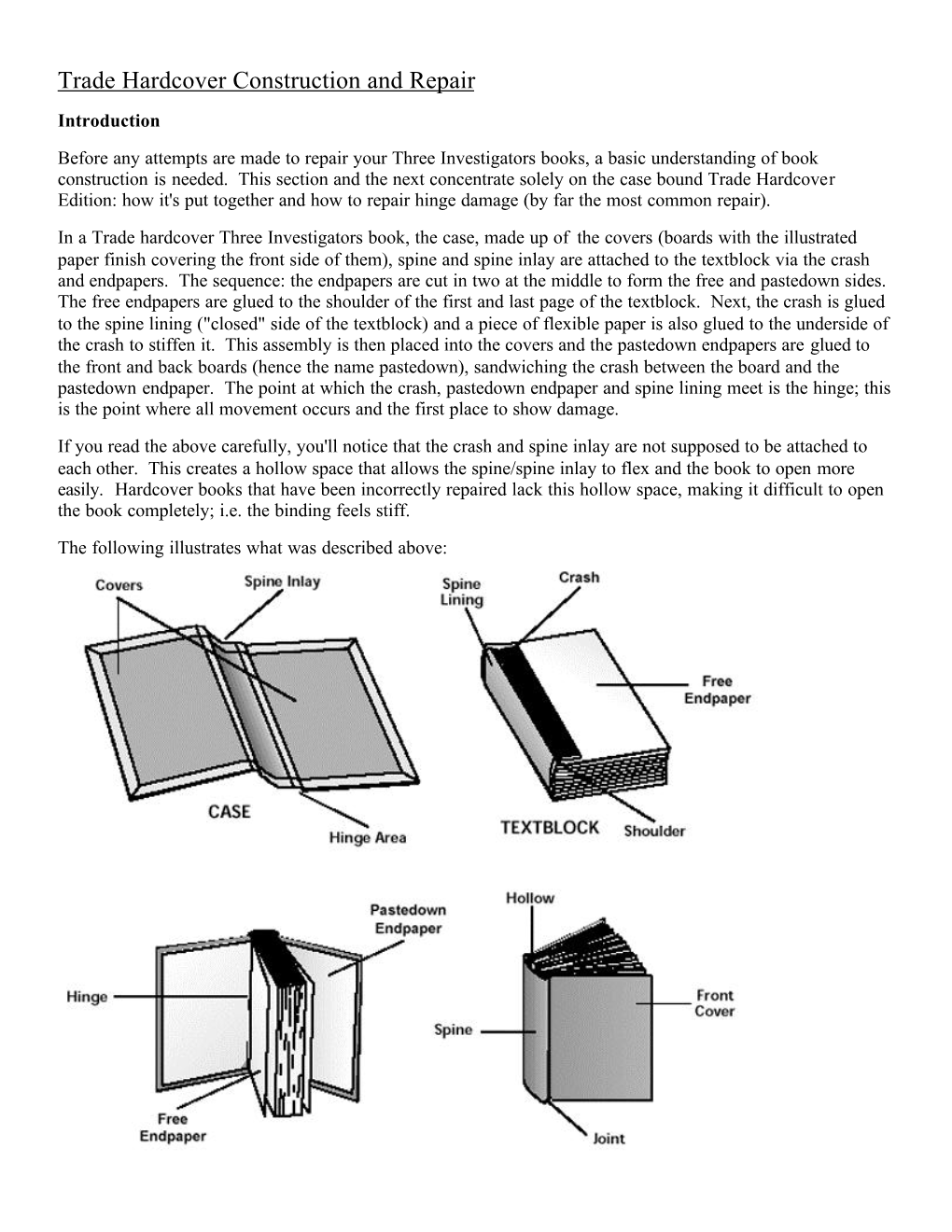 Trade Hardcover Construction and Repair