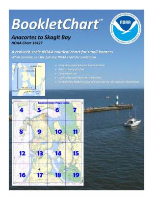 Bookletchart™ Anacortes to Skagit Bay NOAA Chart 18427