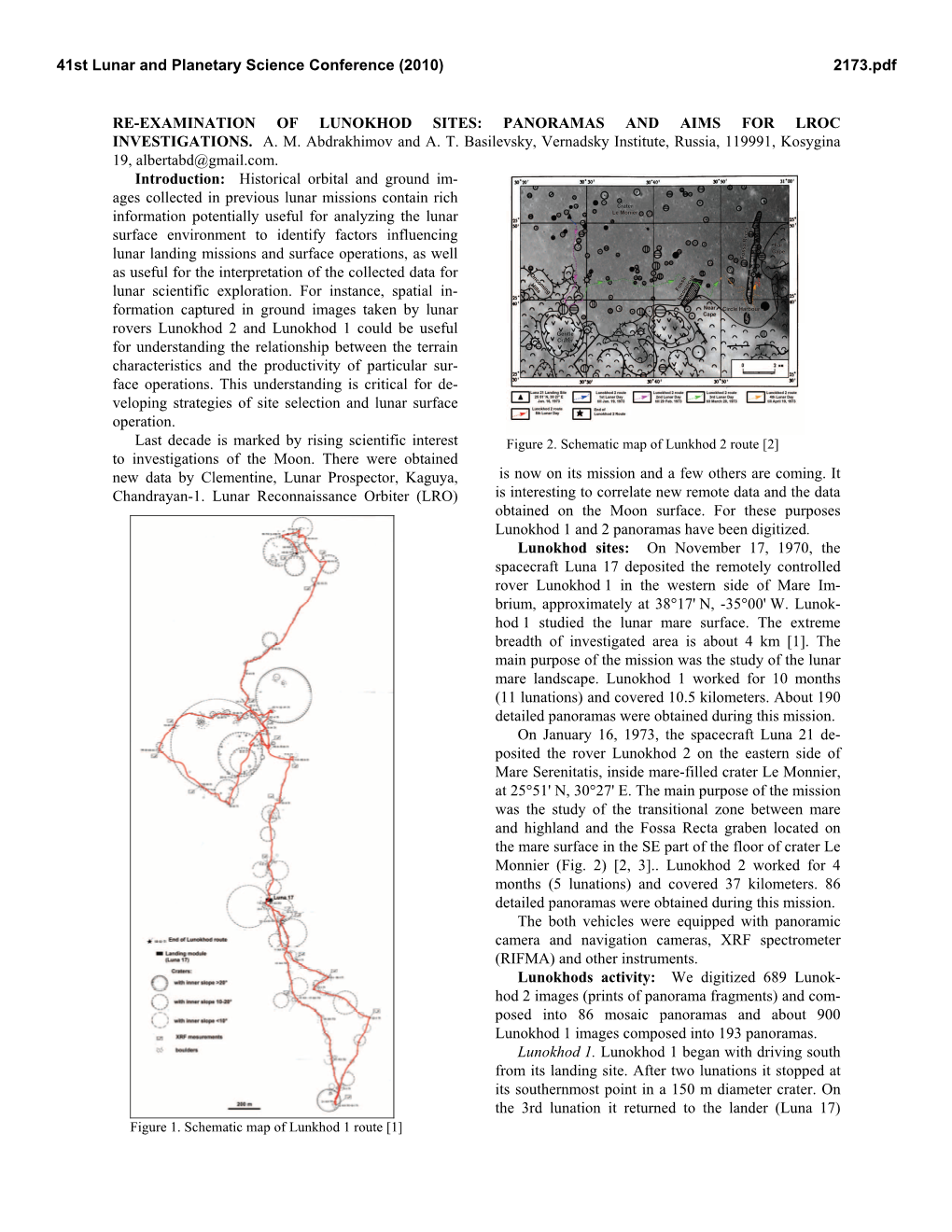 Re-Examination of Lunokhod Sites: Panoramas and Aims for Lroc Investigations