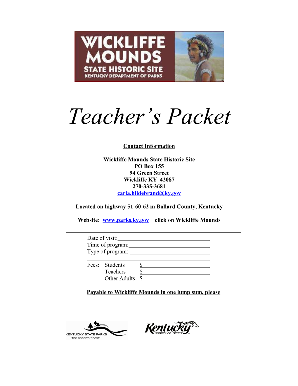 Wickliffe-Mounds-Teachers-Packet