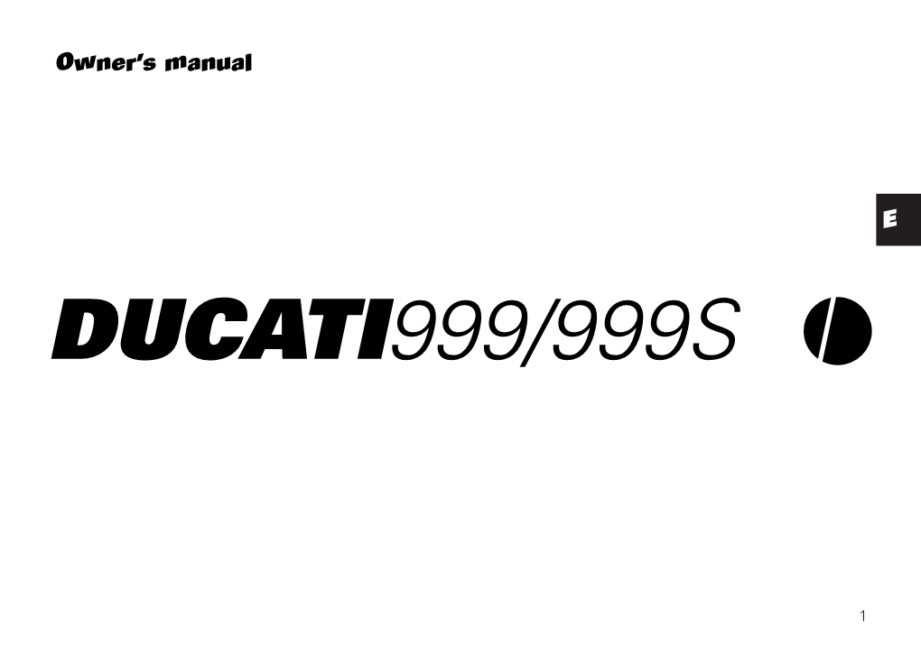 Ducati999/999S