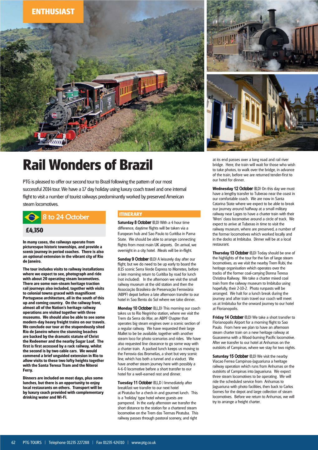 Rail Wonders of Brazil