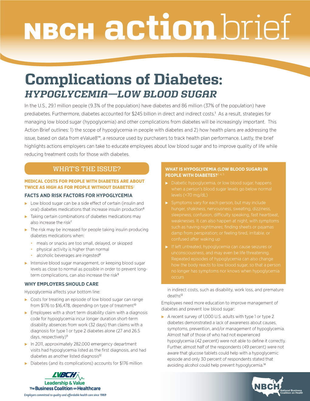 HYPOGLYCEMIA—LOW BLOOD SUGAR in the U.S., 29.1 Million People (9.3% of the Population) Have Diabetes and 86 Million (37% of the Population) Have Prediabetes