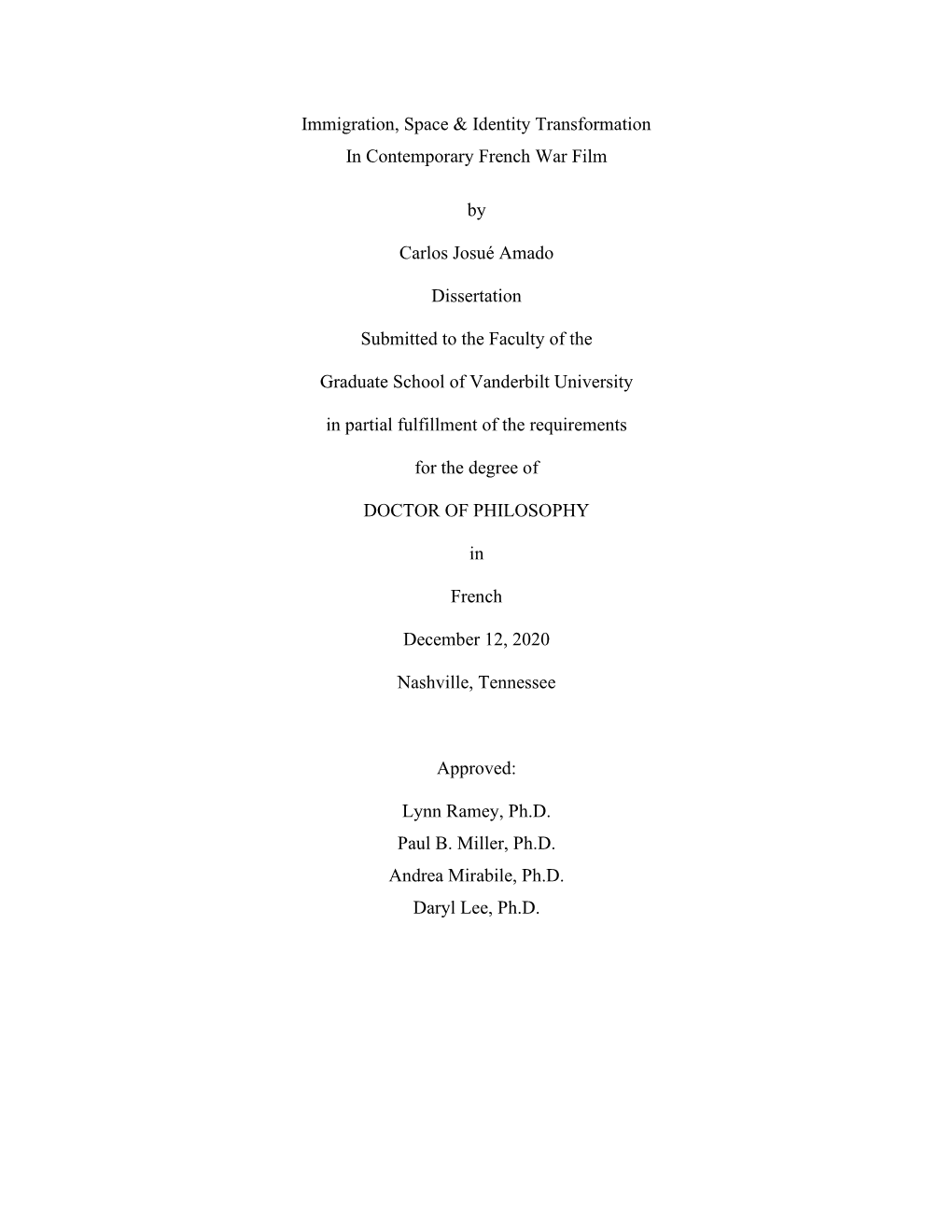 AMADO-DISSERTATION-2020.Pdf