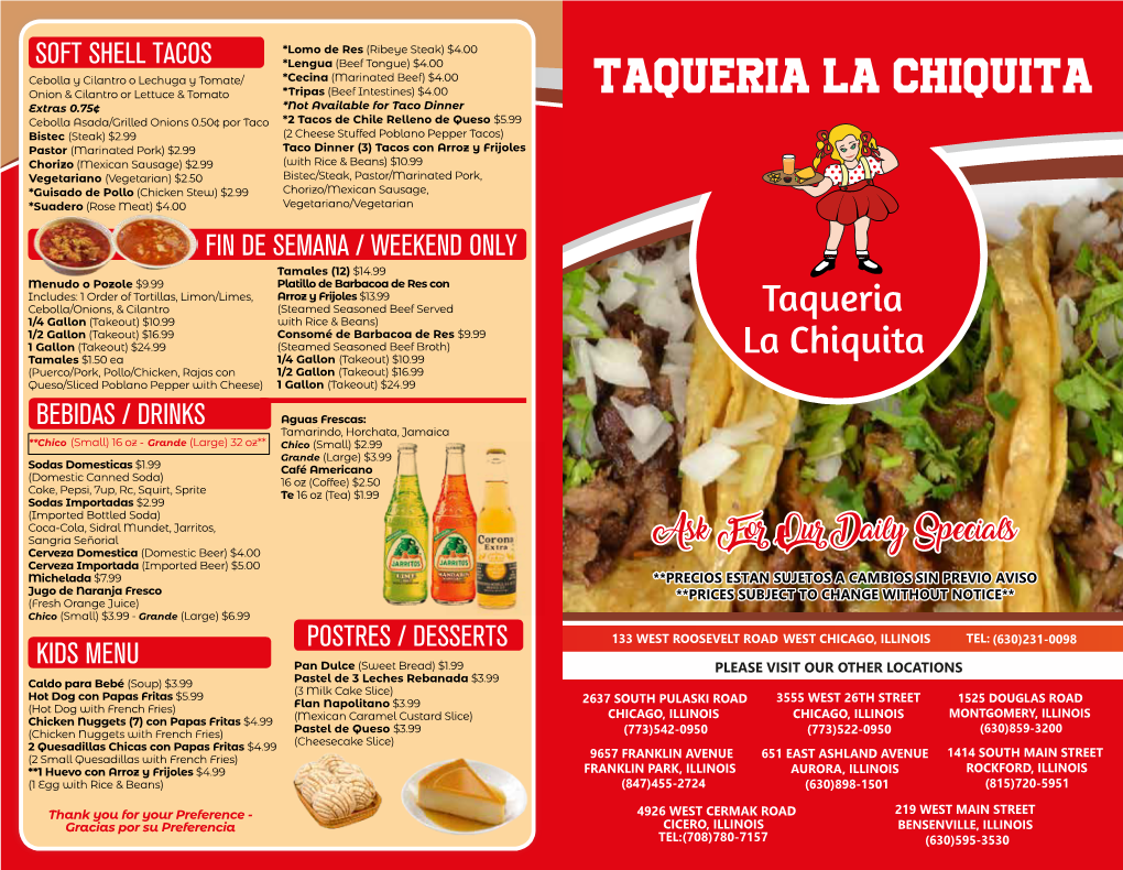 Taqueria La Chiquita