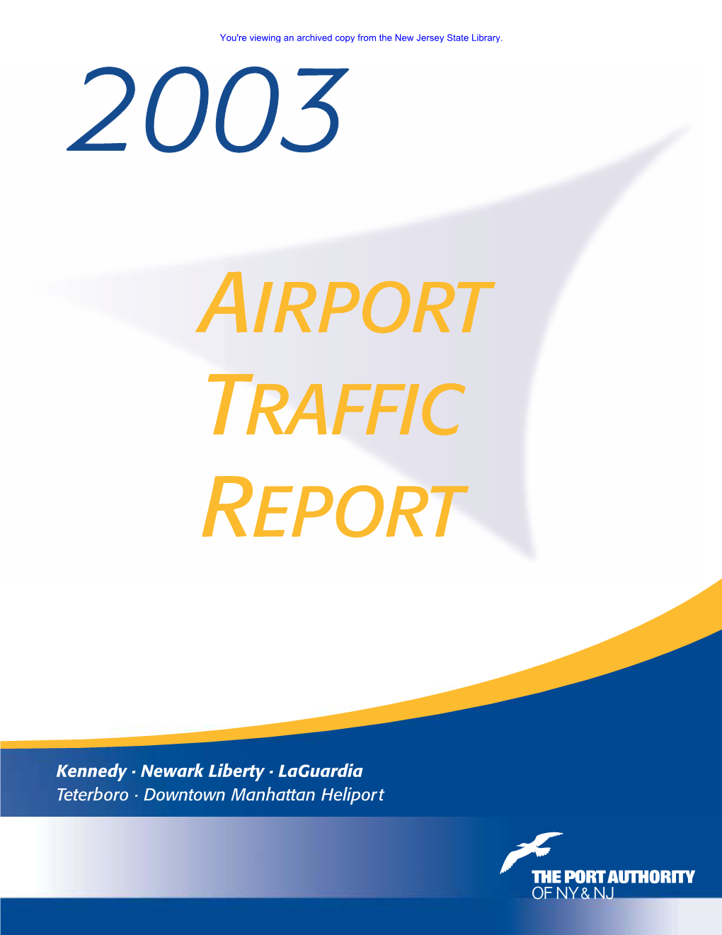 Air Traffic Report Cover