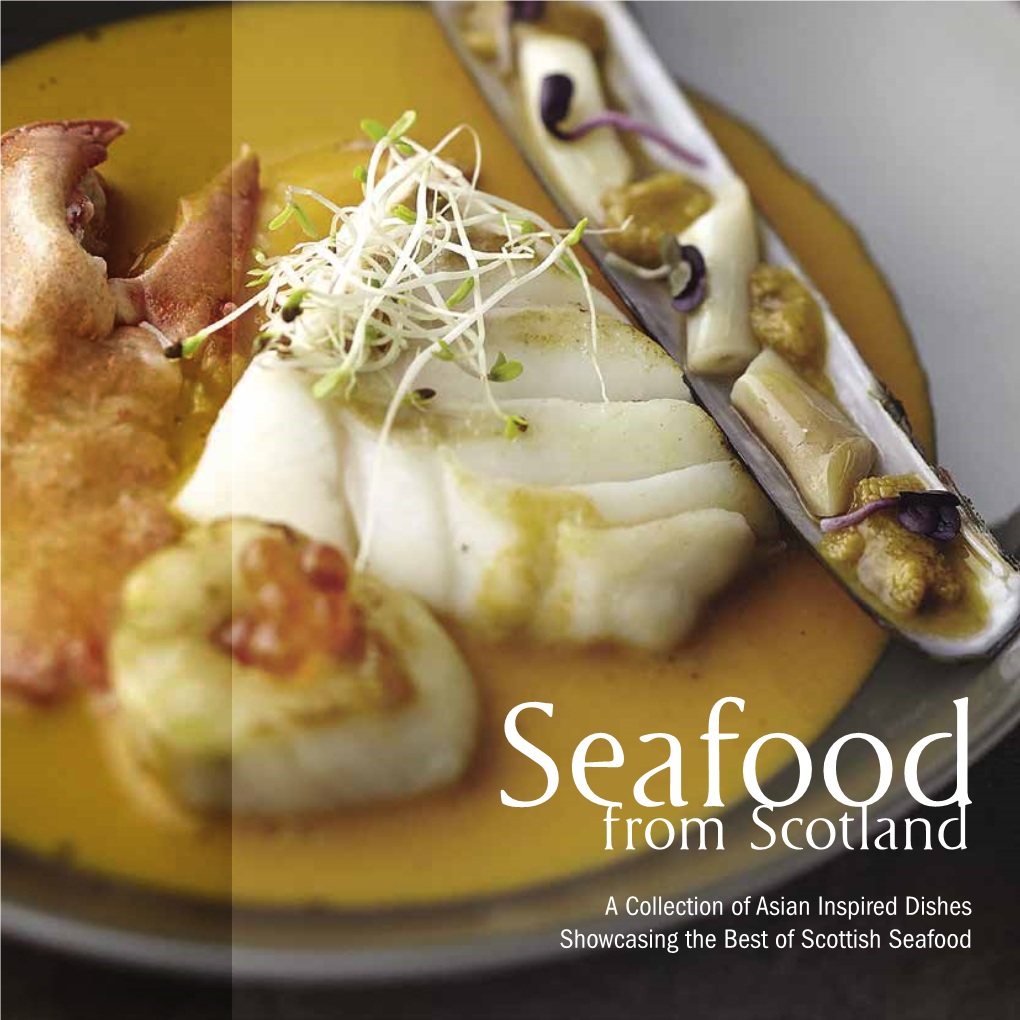 A Collection of Asian Inspired Dishes Showcasing the Best of Scottish Seafood