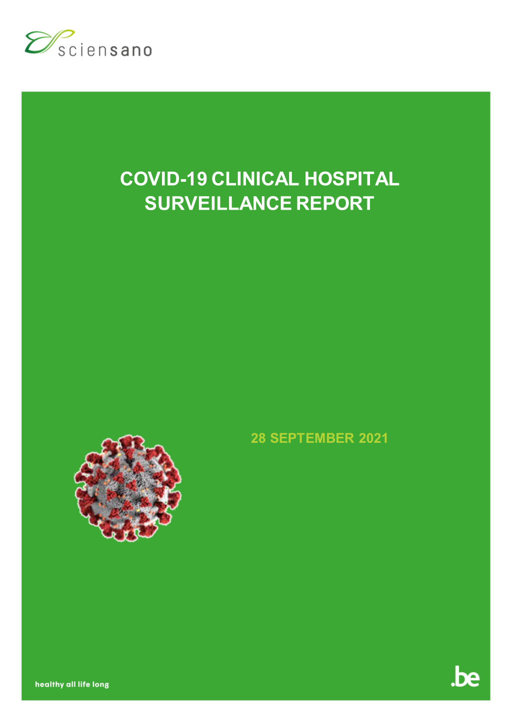 Covid-19 Clinical Hospital Surveillance Report