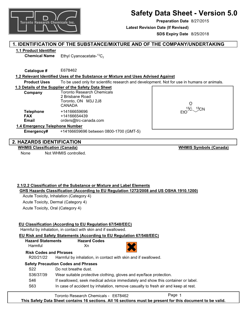 Download MSDS File