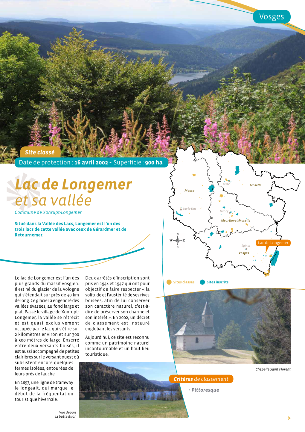 Lac De Longemer Et Sa Vallée