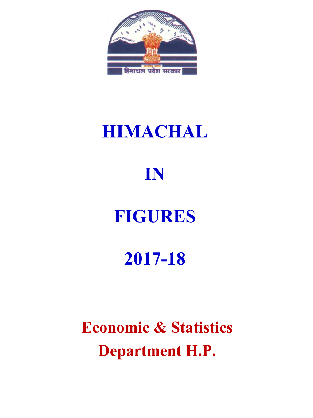 Himachal in Figures 2017-18