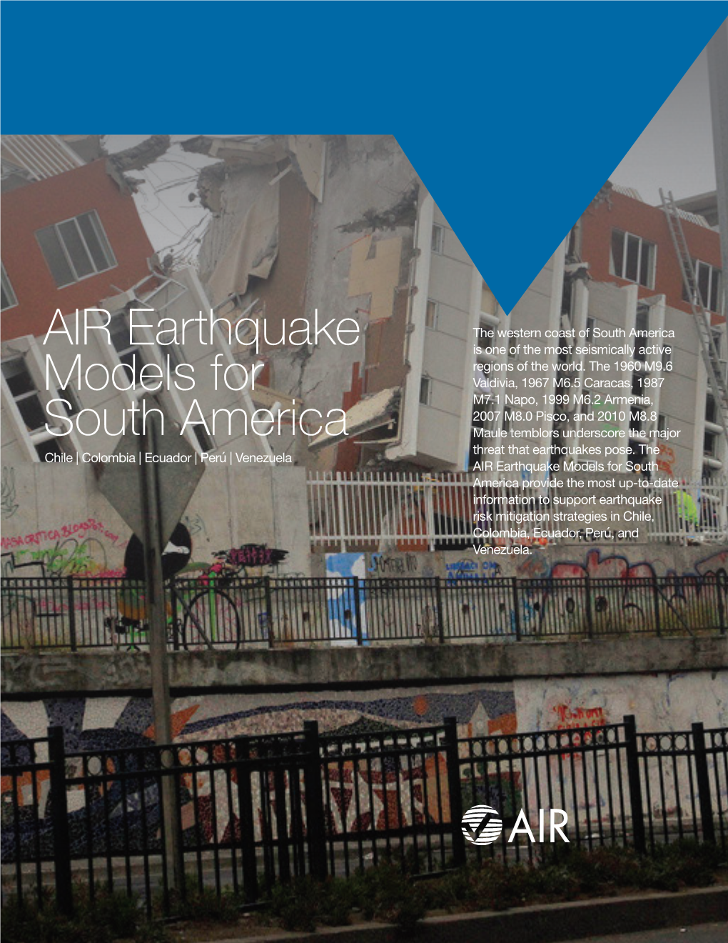 AIR Earthquake Models for South America