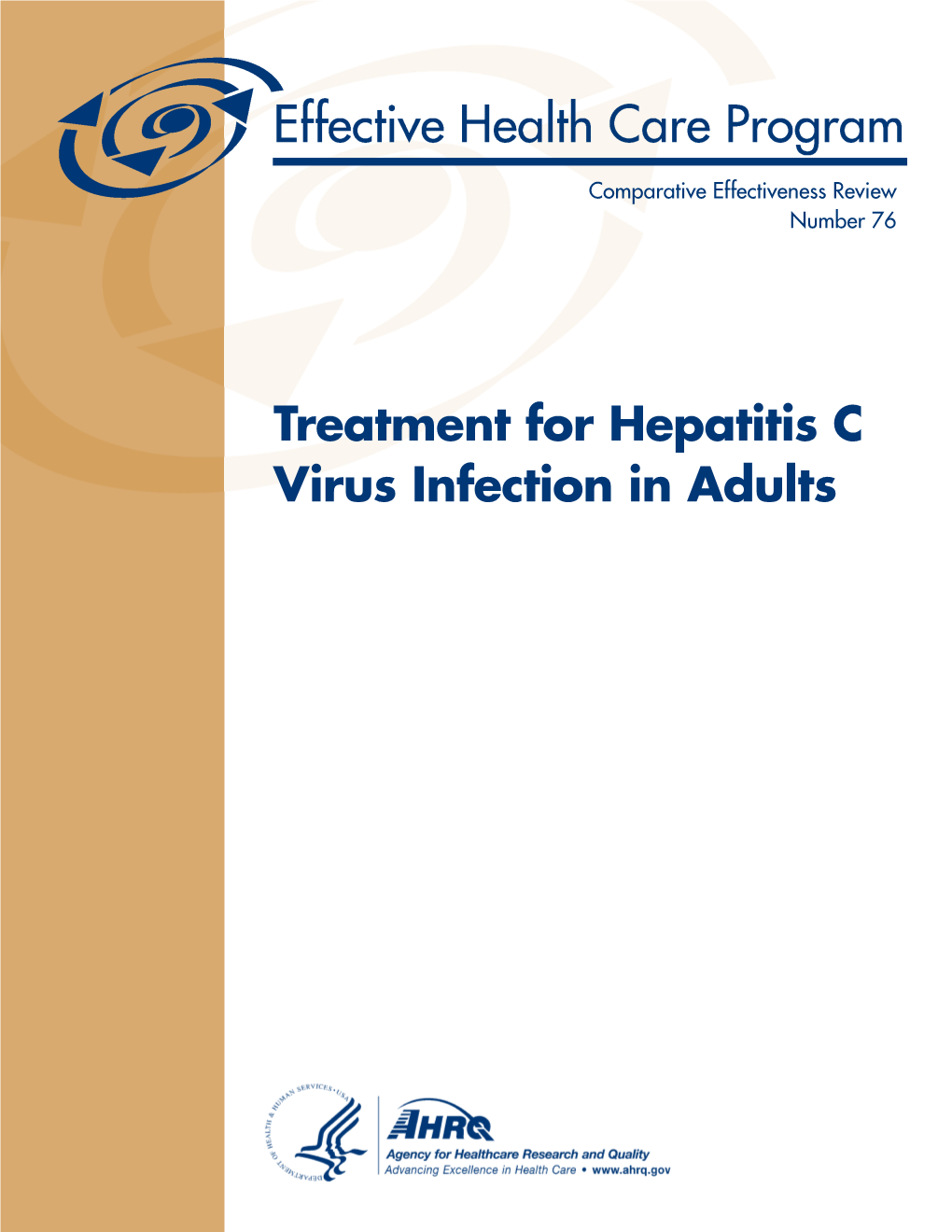 CER 76: Treatment for Hepatitis C Virus Infection in Adults