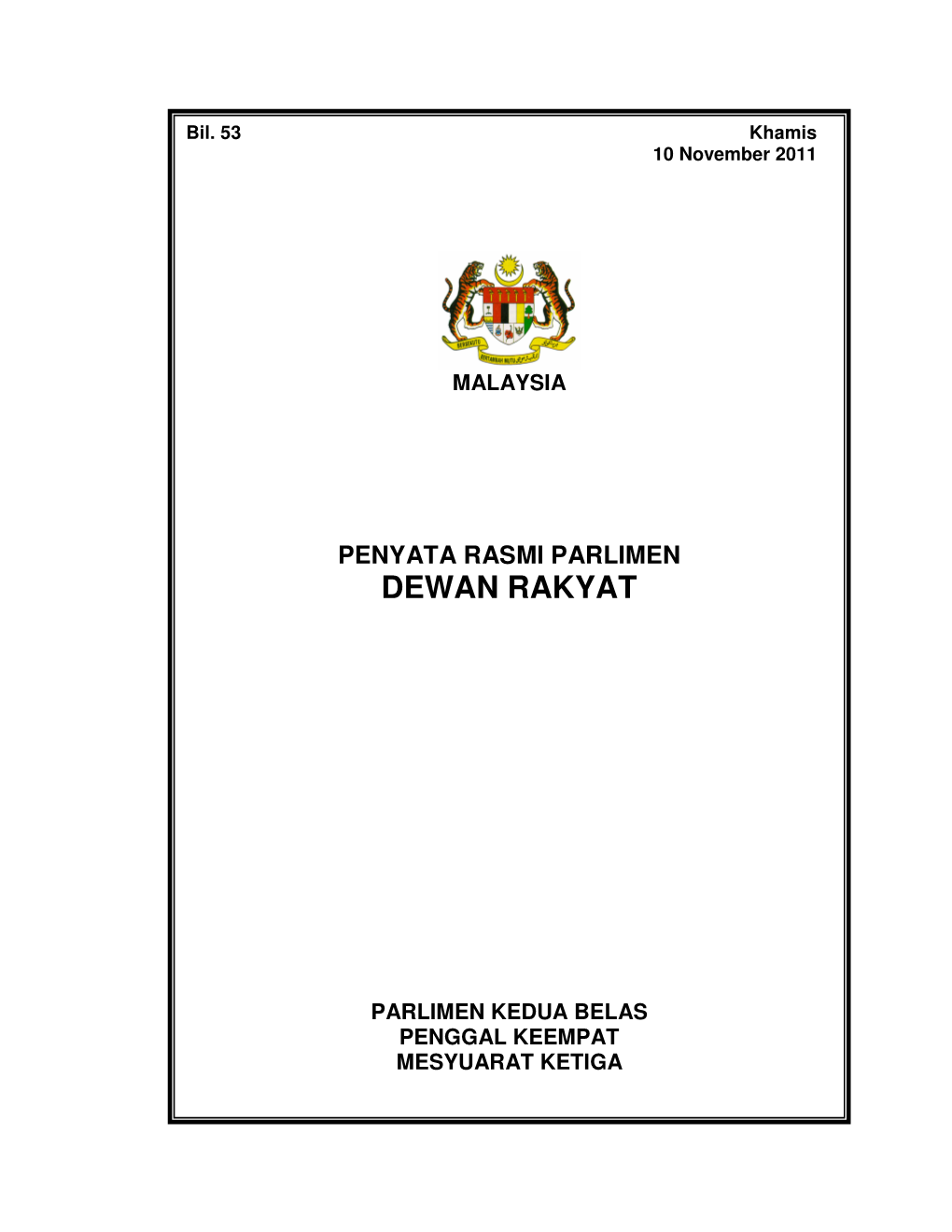 Dewan Rakyat