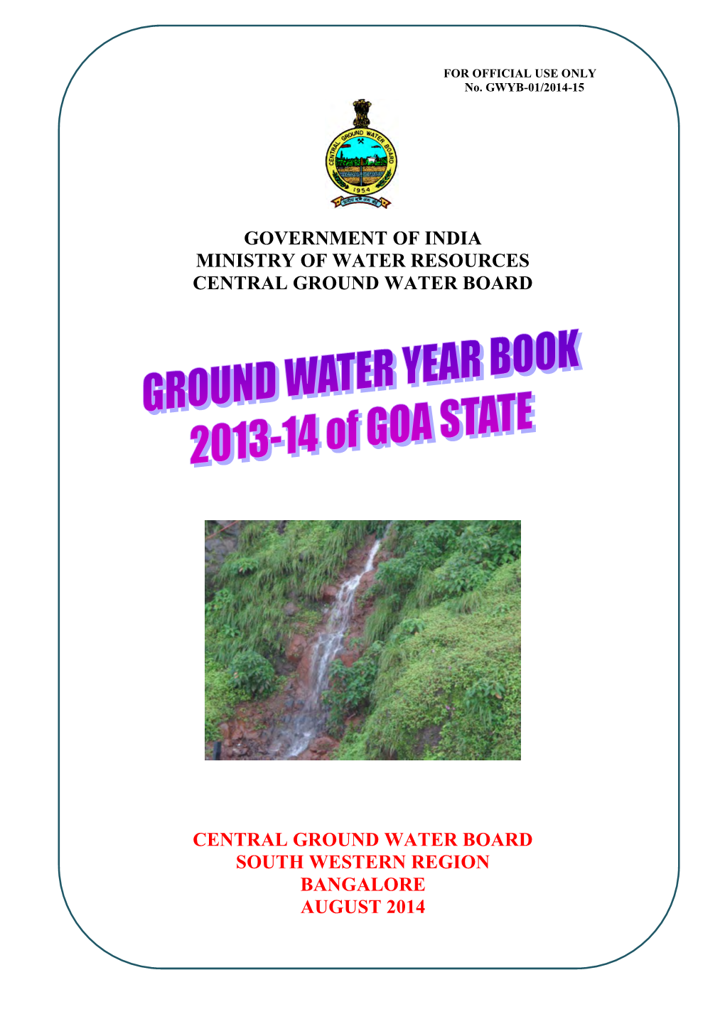 Goa GW Year Book 2013-14.Pdf