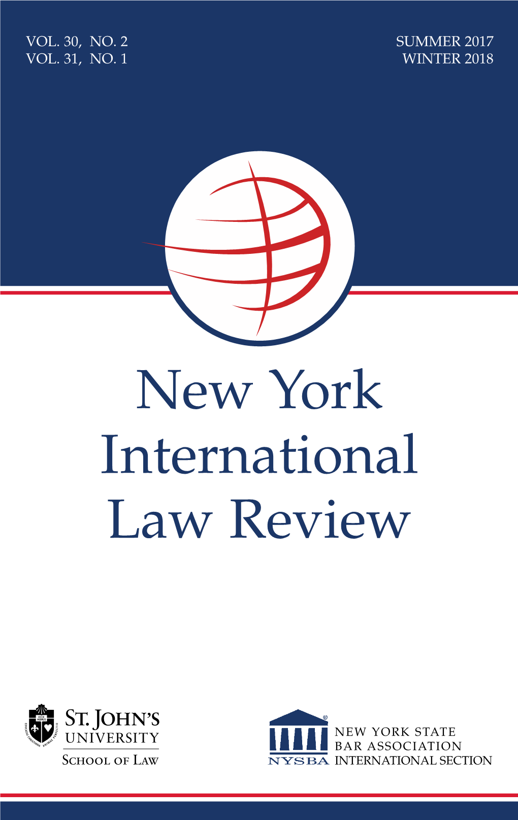New York International Law Review