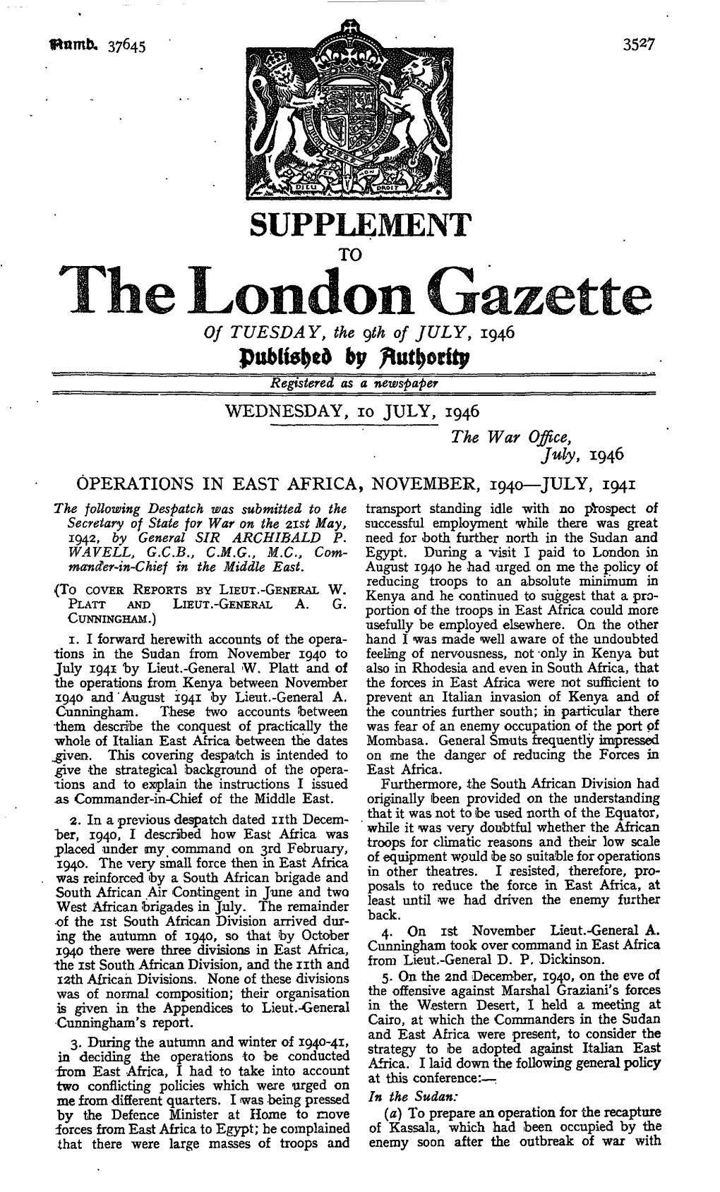 London Gazette