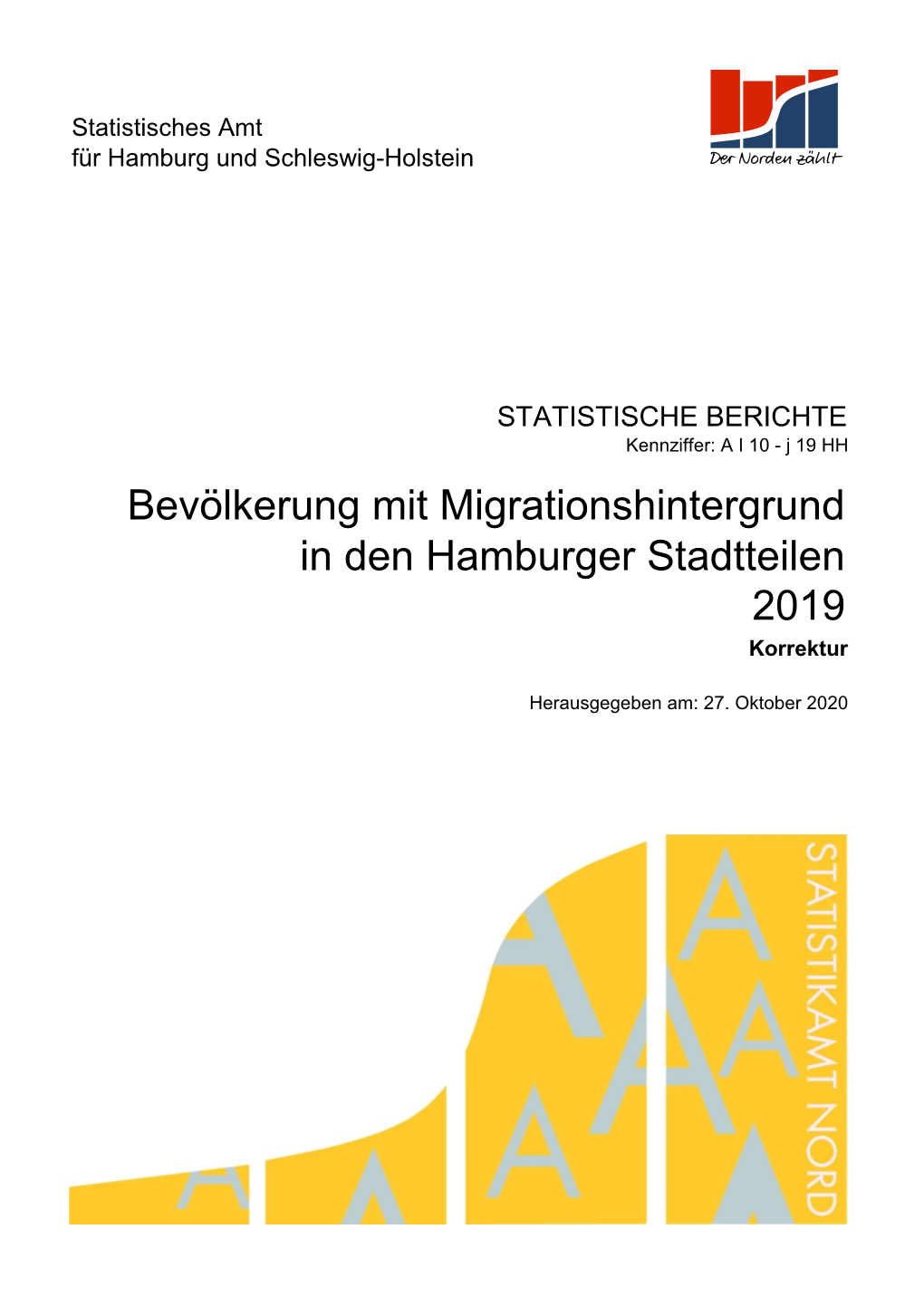 2019 Bevölkerung Mit Migrationshintergrund in Den