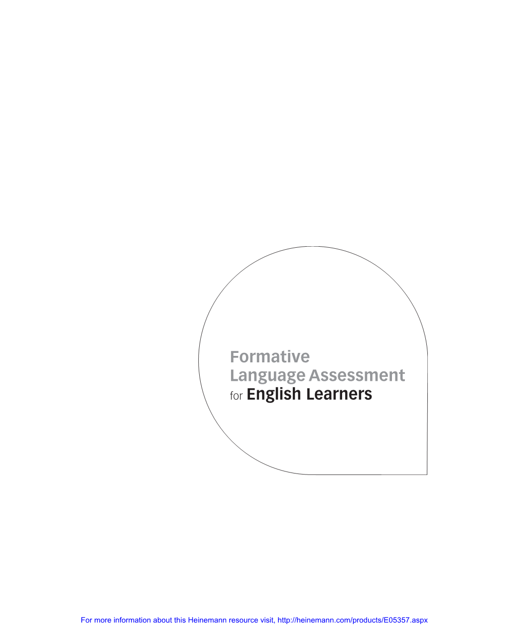 Formative Language Assessment for English Learners
