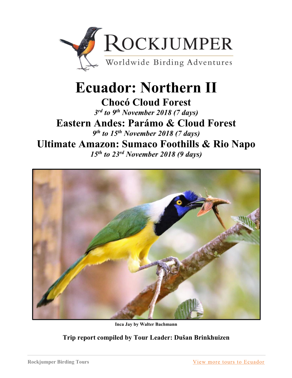 Ecuador: Northern II