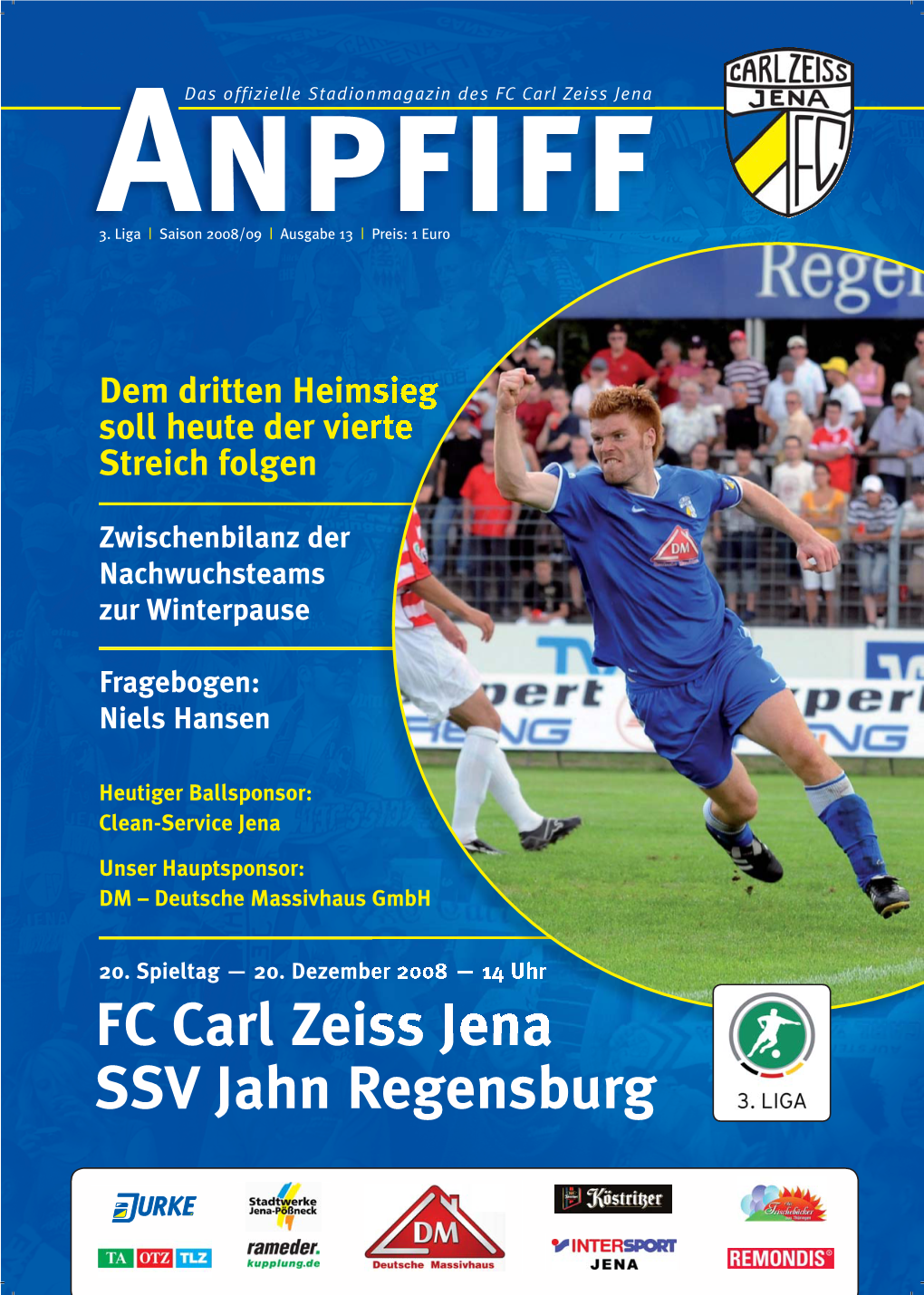 FC Carl Zeiss Jena SSV Jahn Regensburg