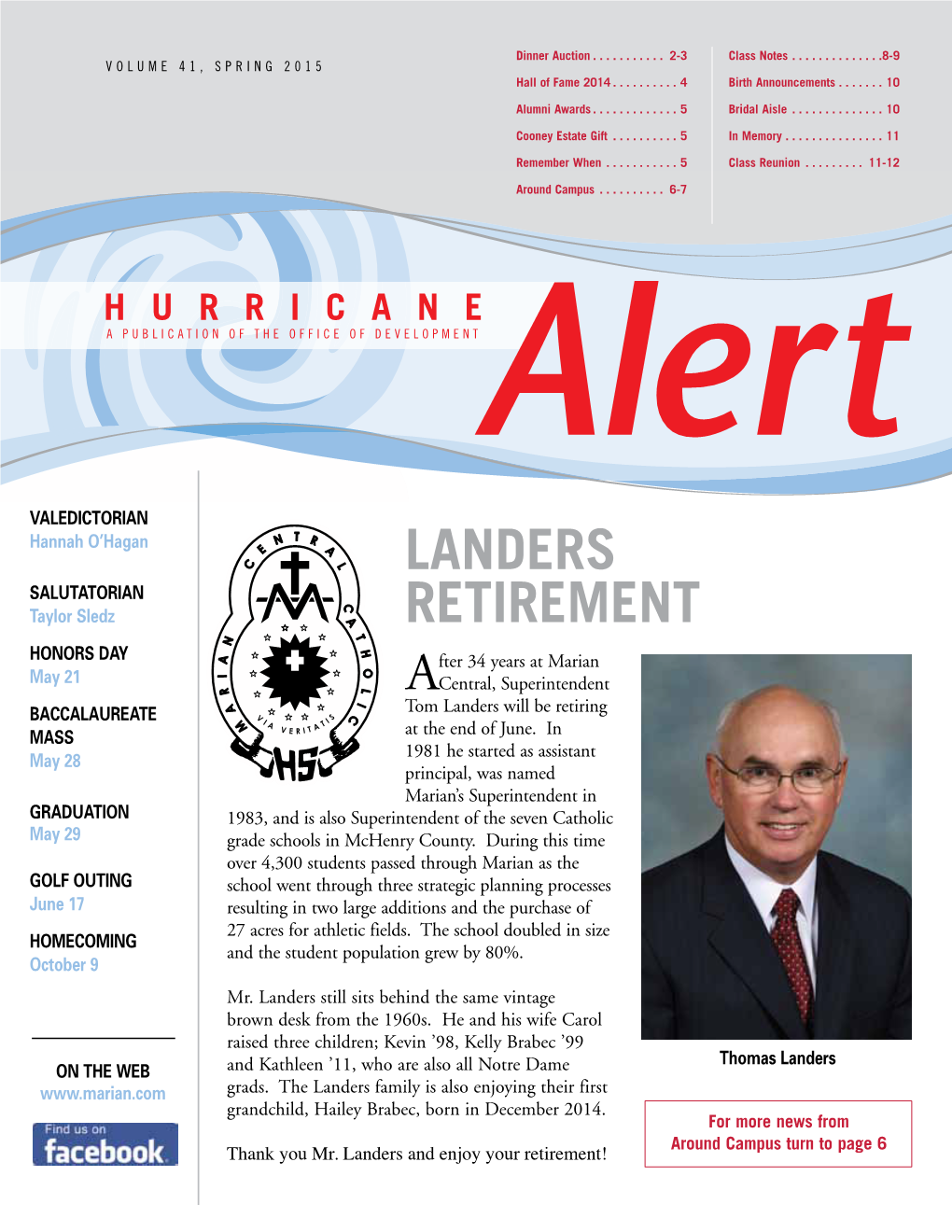 Hurricane Alert, Spring 2015