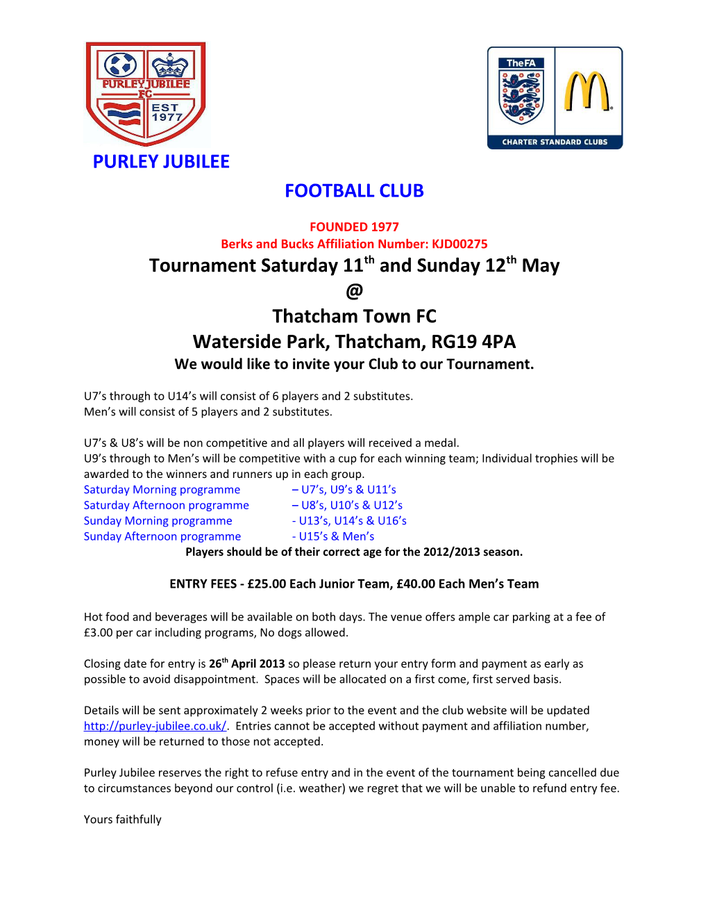 Purley Jubilee Football Club