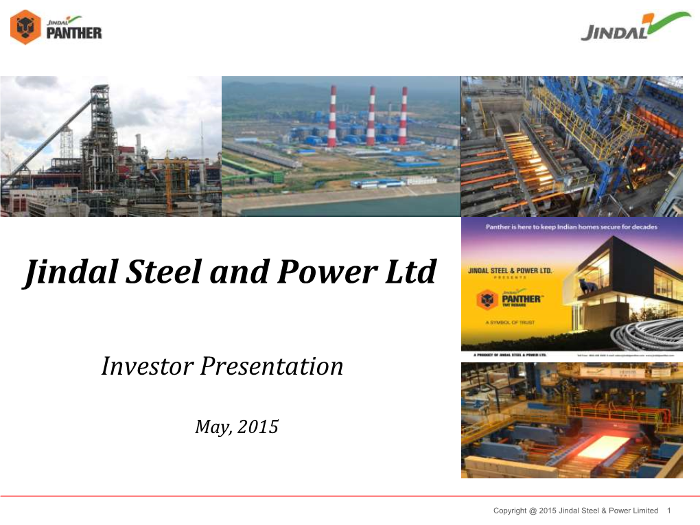 Jindal Steel and Power Ltd