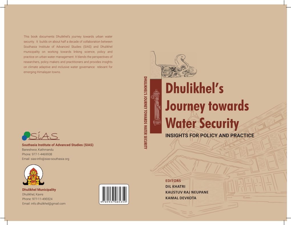 Dhulikhel's Journey Towards Water Security: Insights for Policy and Practices
