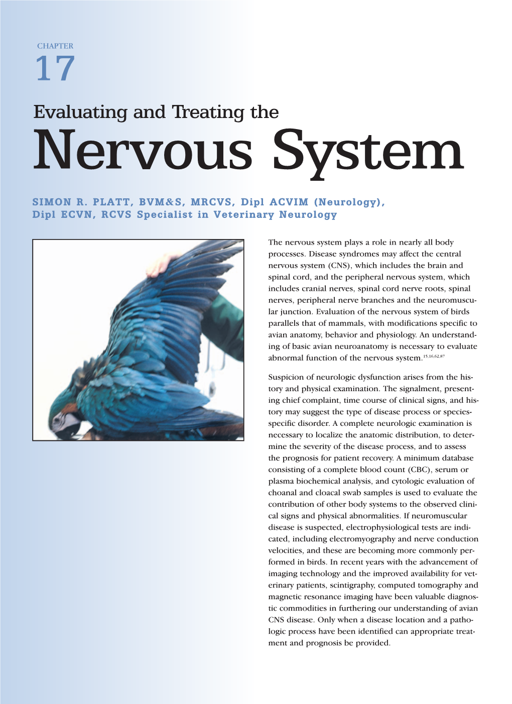 Evaluating and Treating the Nervous System