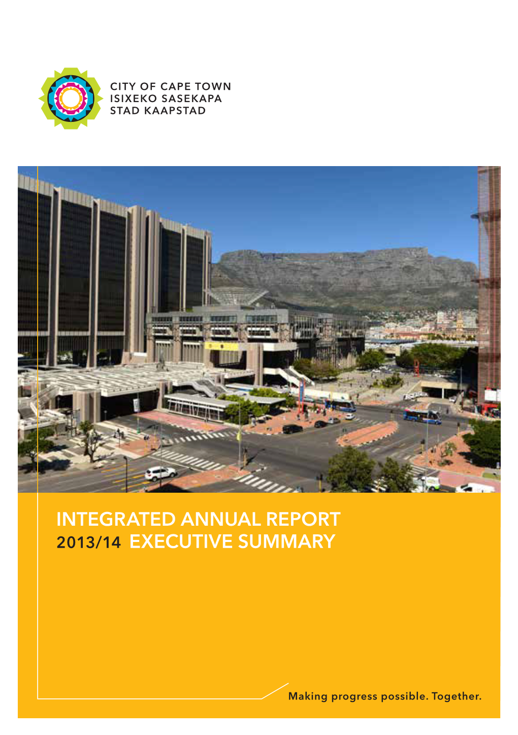 Integrated Annual Report 2013/14 Executive Summary