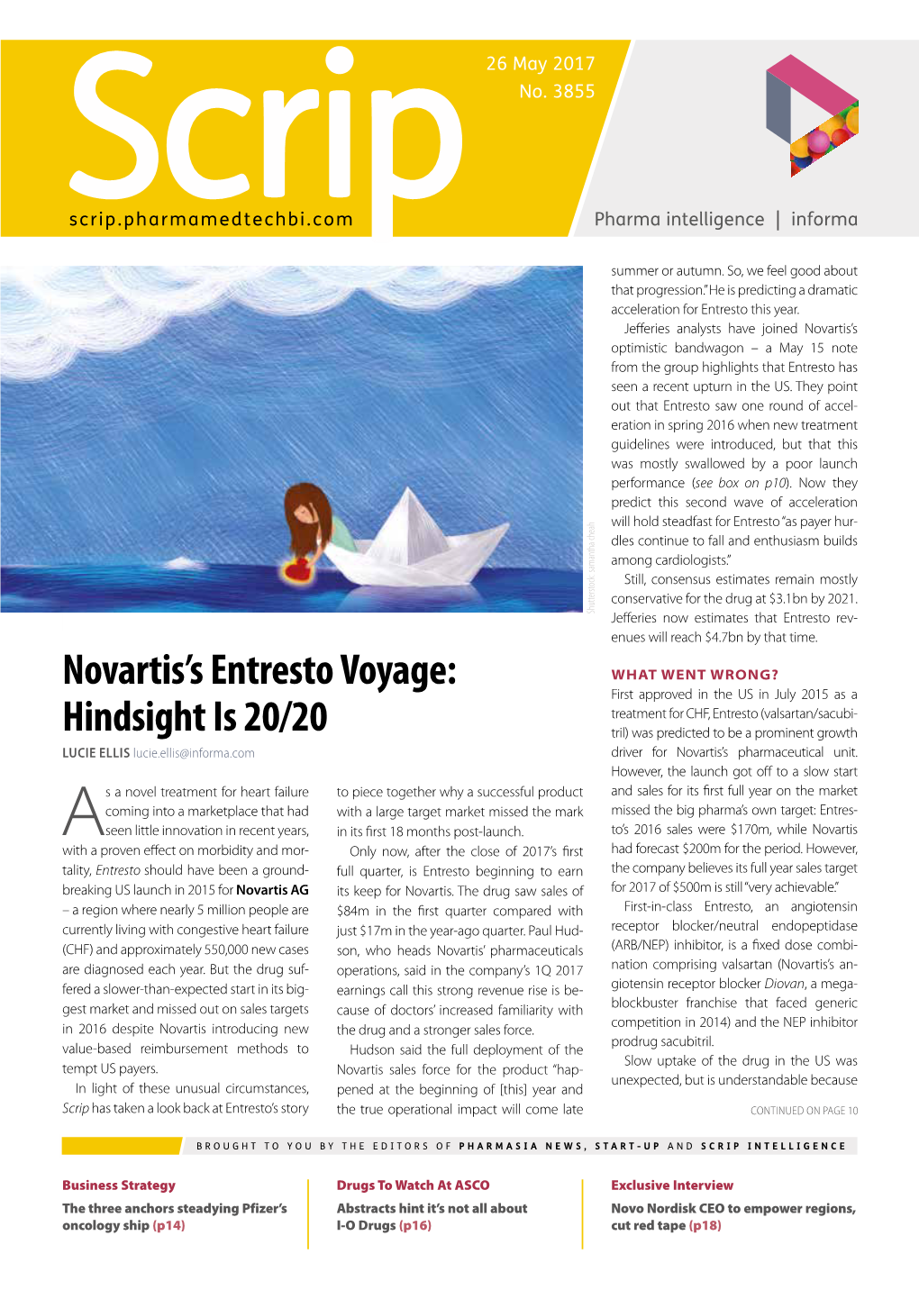 Novartis's Entresto Voyage: Hindsight Is 20/20