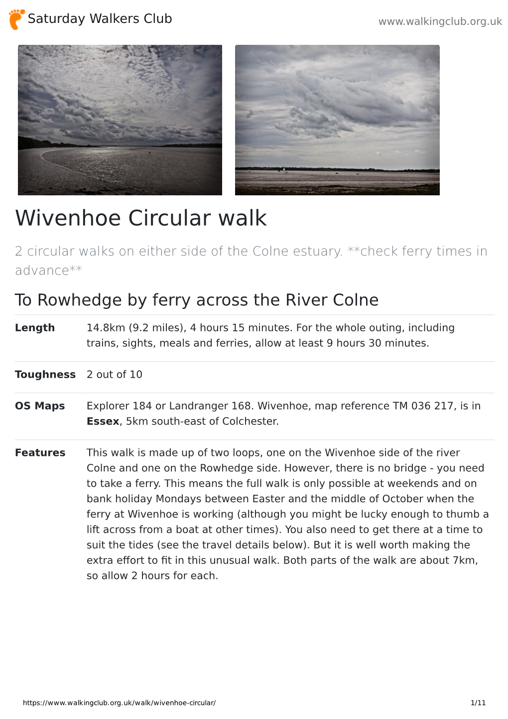Wivenhoe Circular Walk