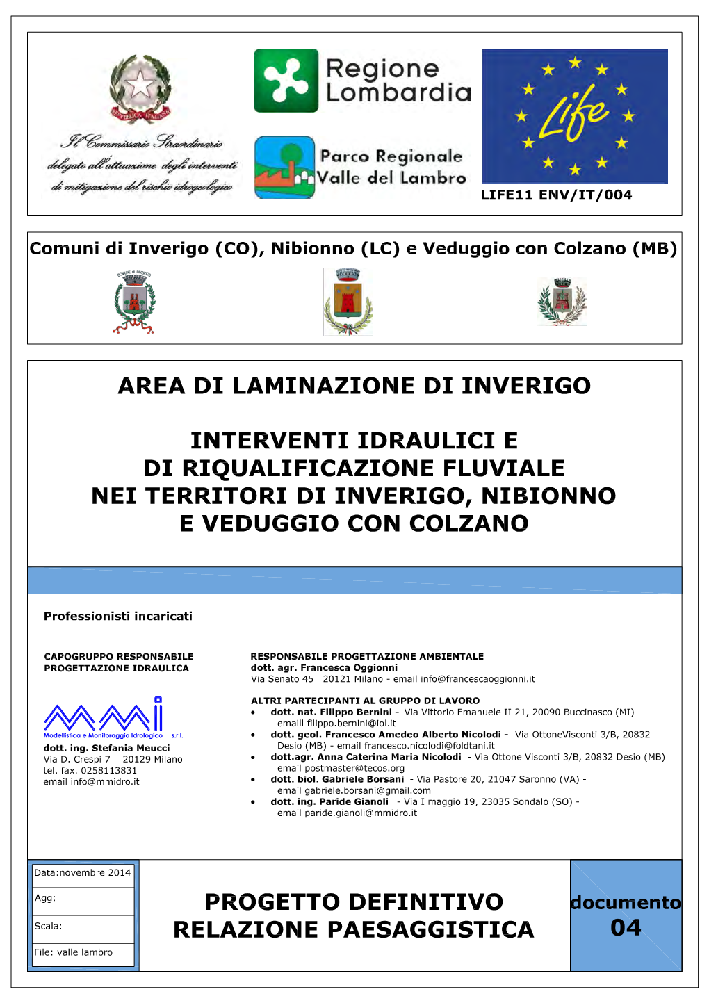 Documento 04 – Relazione Paesaggistica