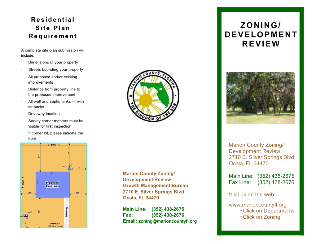 Zoning Development Review Process