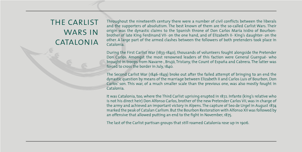 The Carlist Wars in Catalonia