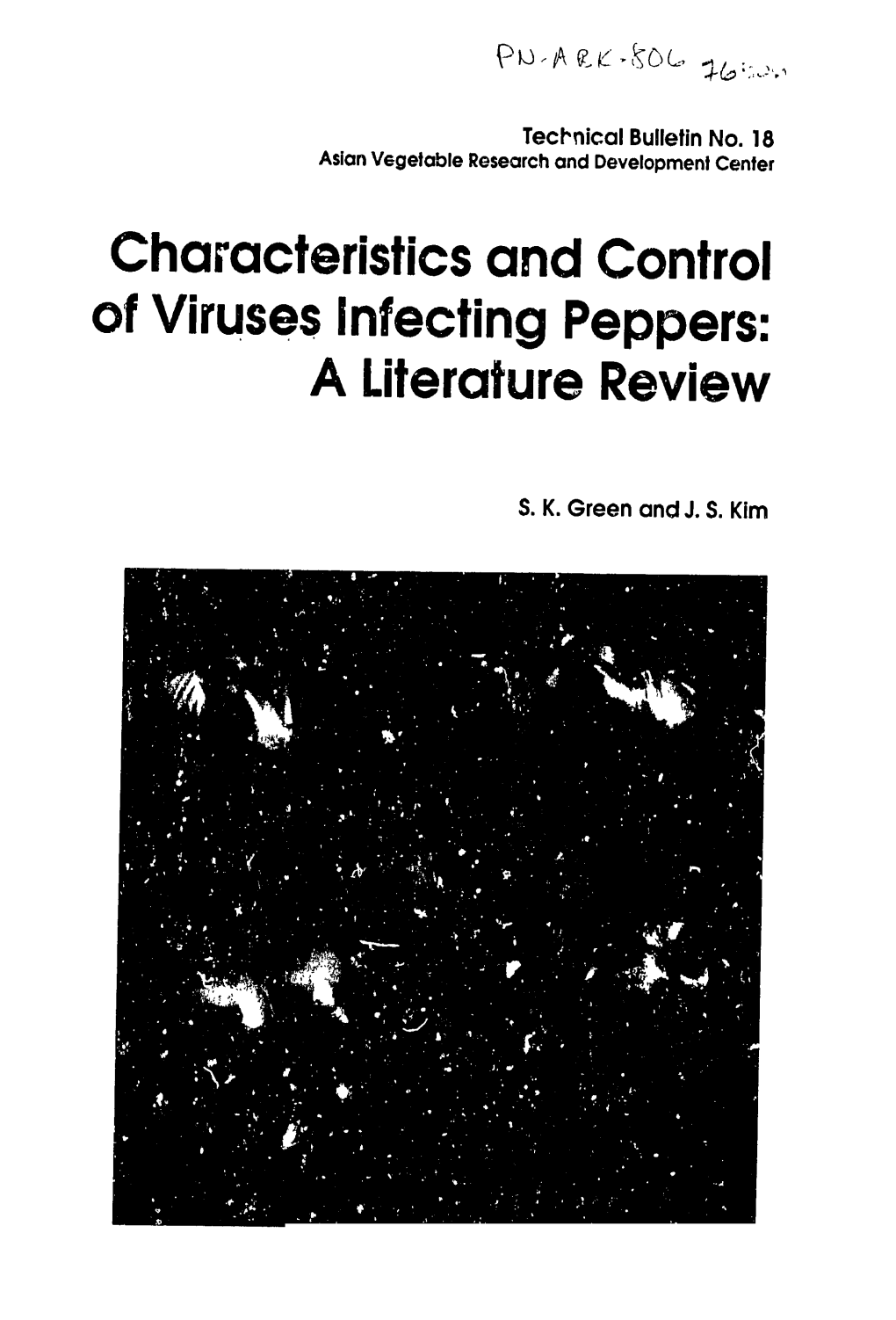 Characteristics and Control of Viruses Infecting Peppers: a Literature Review