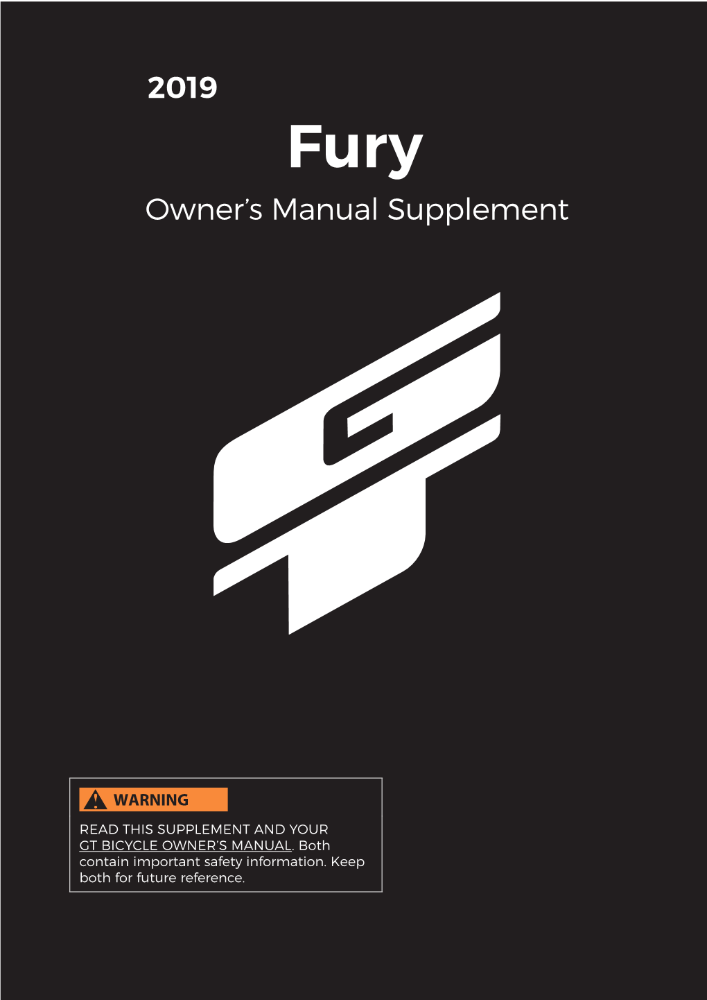 2019 Owner's Manual Supplement