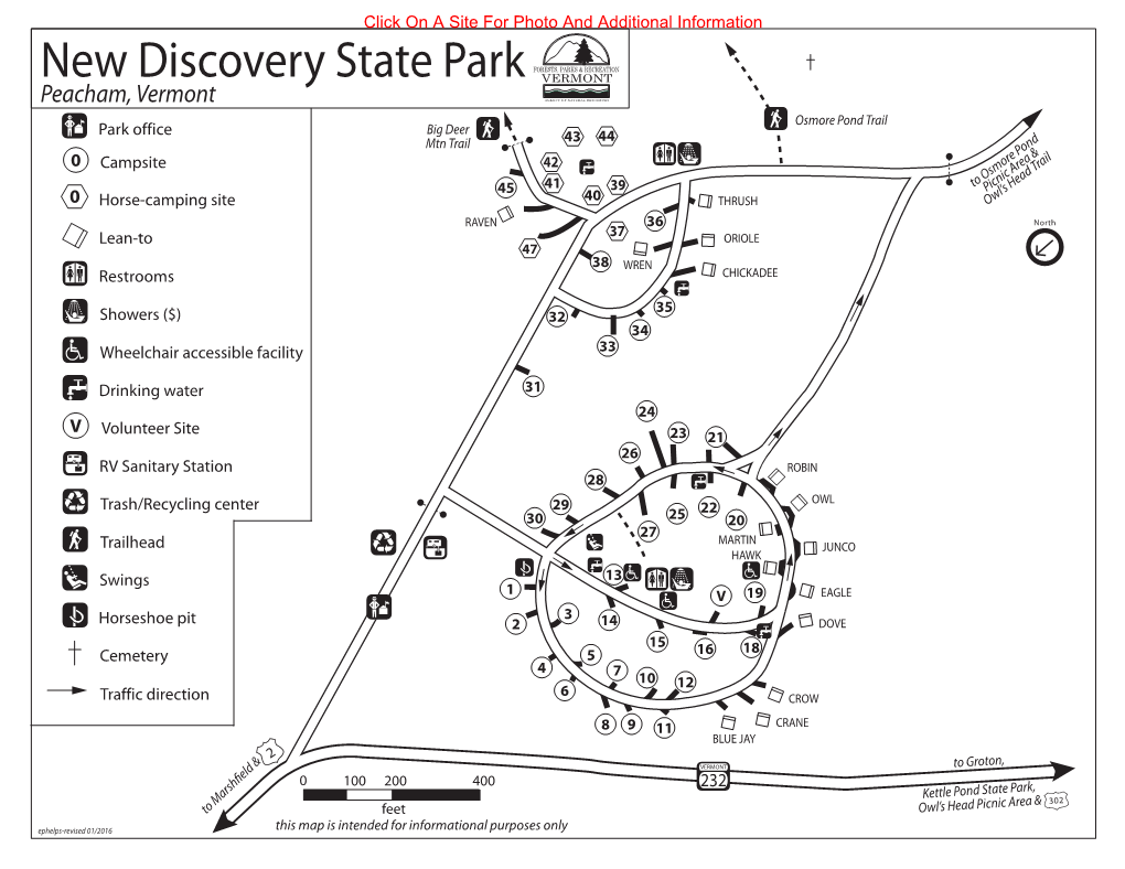 New Discovery State Park VERMONT